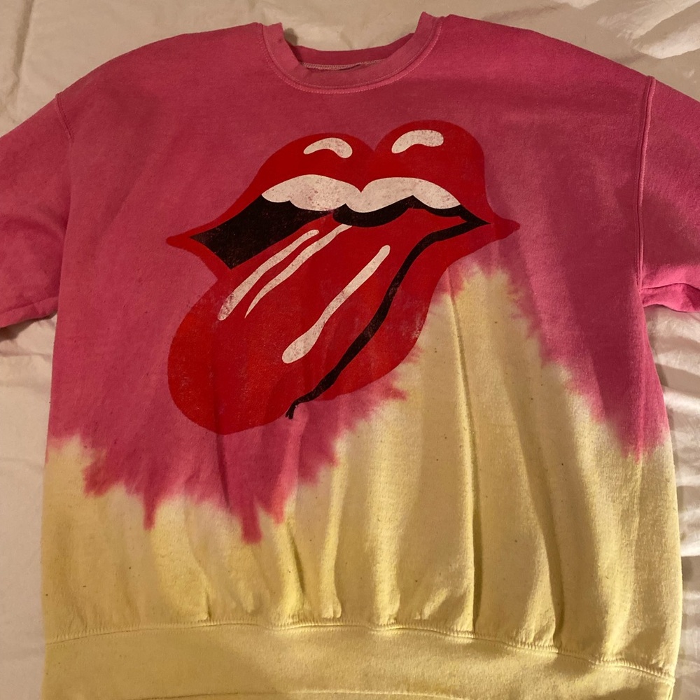 Urban Outfitters Rolling Stones Oversized Sweatshirt